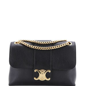 Celine Medium Victoire Flap Shoulder Bag Leather